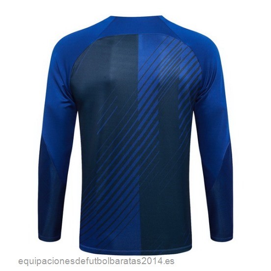 Nuevo Sudadera Entrenamiento Barcelona 23/24 Azul Marino Baratas